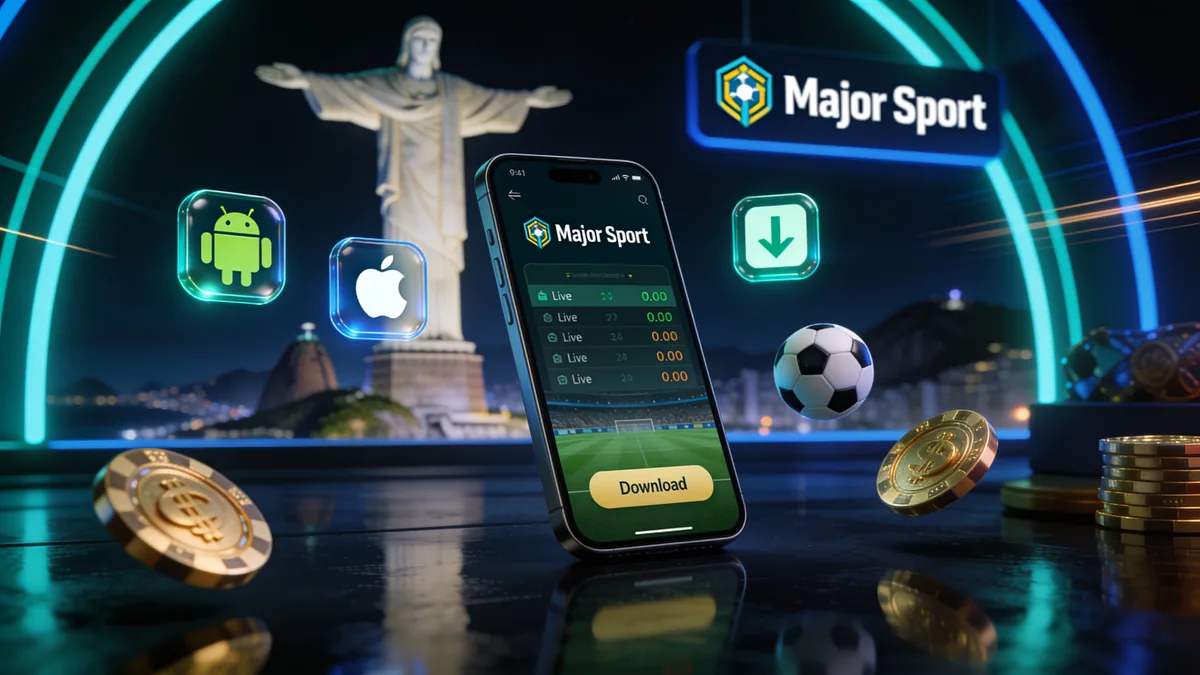MarjoSports Mobile: Aplicativos e Versão Móvel — major sport no Brasil